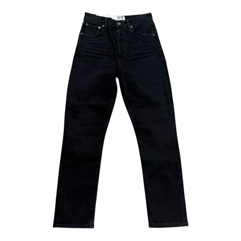 NWT AGOLDE Riley Long Straight Jeans in Compilation Size 25